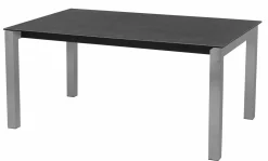 MONDO Vierfuss-Esstisch grau