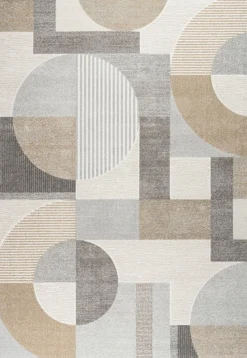 MONDO Webteppich modern weißbeige