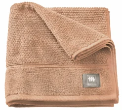 Musterring Duschtuch braun