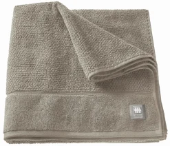 Musterring Duschtuch grau