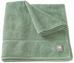 Musterring Duschtuch grün