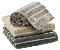 Musterring Gästehandtuch grau