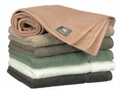 Musterring Handtuch beige