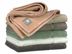 Musterring Handtuch beige