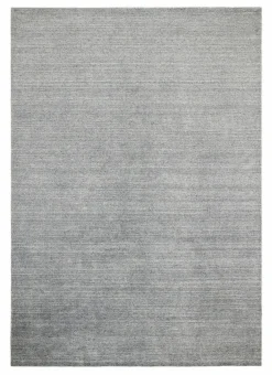 Musterring Handwebteppich silberfarben