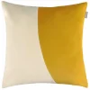 Musterring Kissenhülle gelb