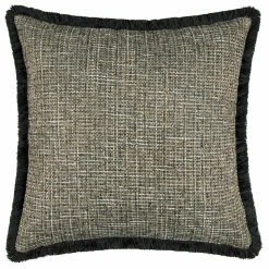 Musterring Kissenhülle grau