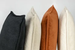 Musterring Kissenhülle schwarz