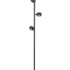 Musterring LED-Stehleuchte 3flg schwarz
