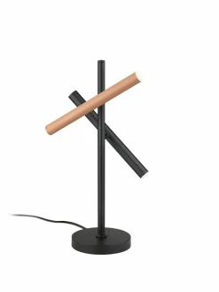 Musterring LED-Tischleuchte 2flg schwarz