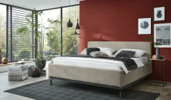 Musterring Polsterbett grau