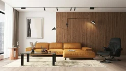 Musterring Polstergarnitur gelb