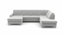 Musterring Polstergarnitur blau