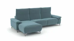 Musterring Polstergarnitur blau