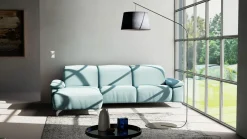 Musterring Polstergarnitur blau