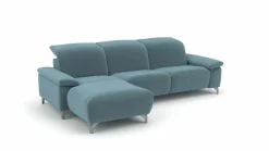 Musterring Polstergarnitur blau