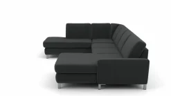 Musterring Polstergarnitur grau