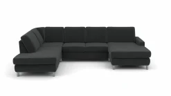 Musterring Polstergarnitur grau