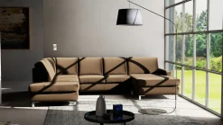 Musterring Polstergarnitur braun