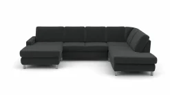 Musterring Polstergarnitur grau