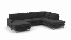 Musterring Polstergarnitur grau