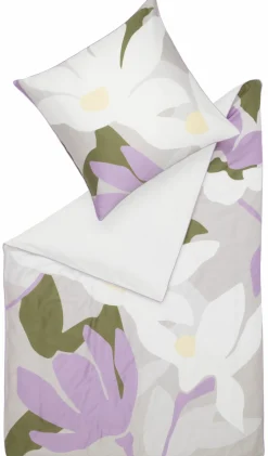 Musterring Satin-Bettwäsche violett