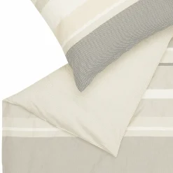 Musterring Satin-Bettwäsche grau