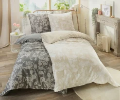 Musterring Satin-Bettwäsche beige