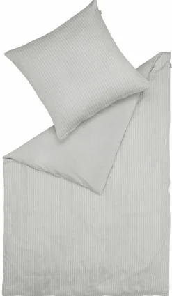 Musterring Satin-Bettwäsche grau