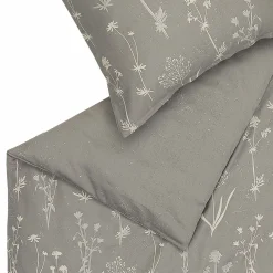 Musterring Satin-Bettwäsche grau