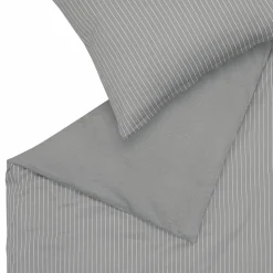 Musterring Satin-Bettwäsche grau