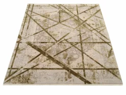 Musterring Webteppich modern grünbraun