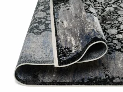 Musterring Webteppich modern grauschwarz