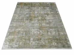 Musterring Webteppich modern graugrün