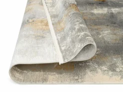 Musterring Webteppich modern goldfarbengrau