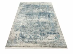 Musterring Webteppich modern graublau