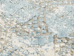 Musterring Webteppich modern graublau