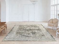 Musterring Webteppich modern grau