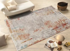 Musterring Webteppich modern beigemehrfarbig