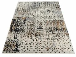 Musterring Webteppich modern beigebraunschwarz