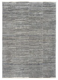 Musterring Webteppich modern beigeschwarz