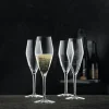 Nachtmann 4er Champagnerglas 280ml transparent