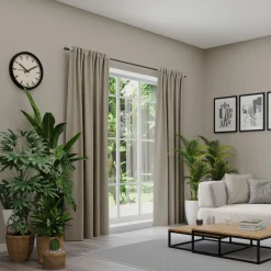 Neutex Vorhang m. Multifunktionsband beige