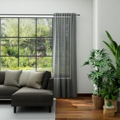 Neutex Vorhang m. Multifunktionsband grau