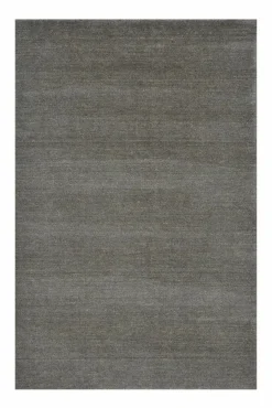 Nord Süd Handwebteppich grau