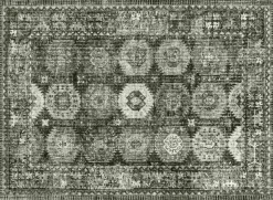 Nord Süd Handwebteppich Printed Loom mehrfarbig