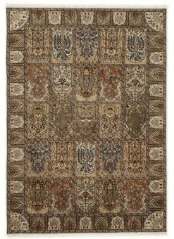 OCI Handknüpfteppich beigemehrfarbig