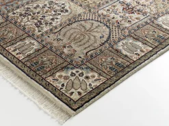 OCI Handknüpfteppich beigemehrfarbig