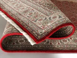 OCI Handknüpfteppich rot