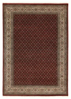 OCI Handknüpfteppich rot